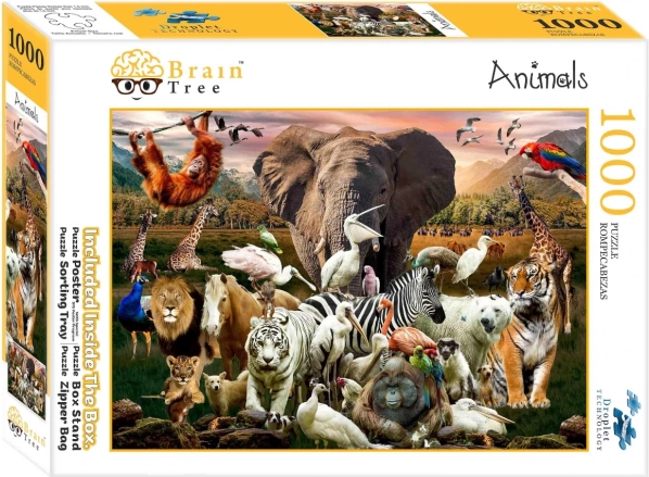 Puzzle Zwierzęta 1000 elementów