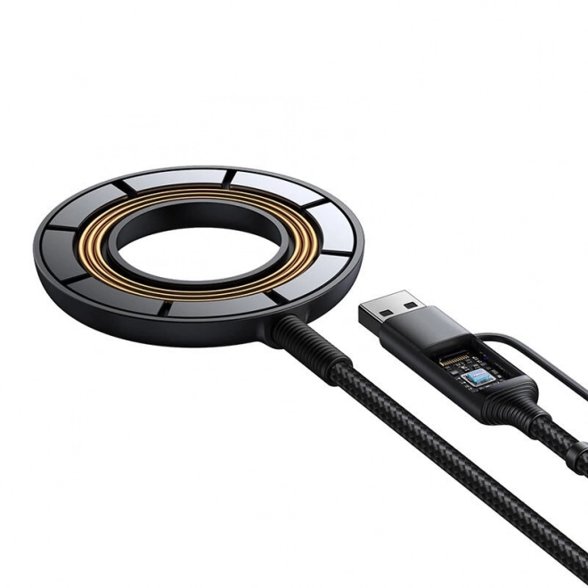 Magnetyczna ładowarka Joyroom USB + USB-C