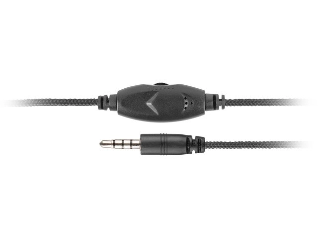 Tekstylny kabel z regulacją głośności