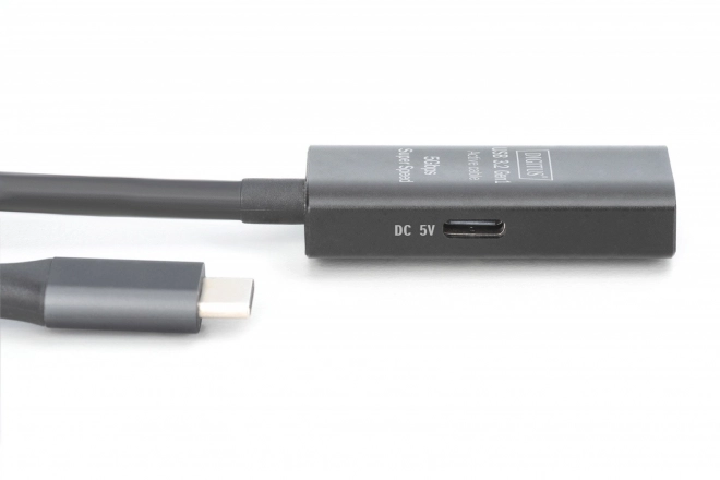 Aktywny kabel przedłużający USB 3.2 Gen1 5Gbps USB-C - USB-A, 5m