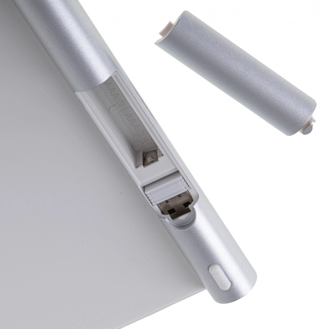 Bezprzewodowa klawiatura do Smart TV srebrna