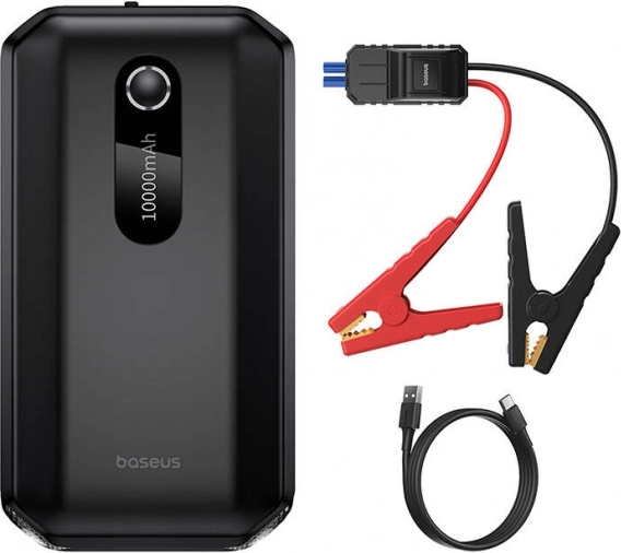 rozruch BASEUS Super Energy 10000 mAh 1000 A, czarny