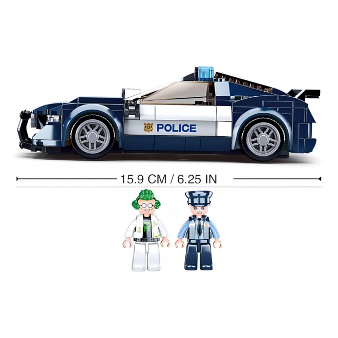 Sluban Town M38-B1063 Szybki policyjny samochód