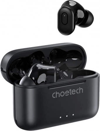 Bezprzewodowe słuchawki Choetech BH-T15 z ANC + ENC (czarne)