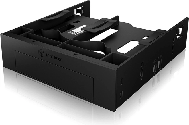 Icy Box IB-5251 ramka montażowa 5,25" dla 2× 2,5" i 1× 3,5" HDD/SSD