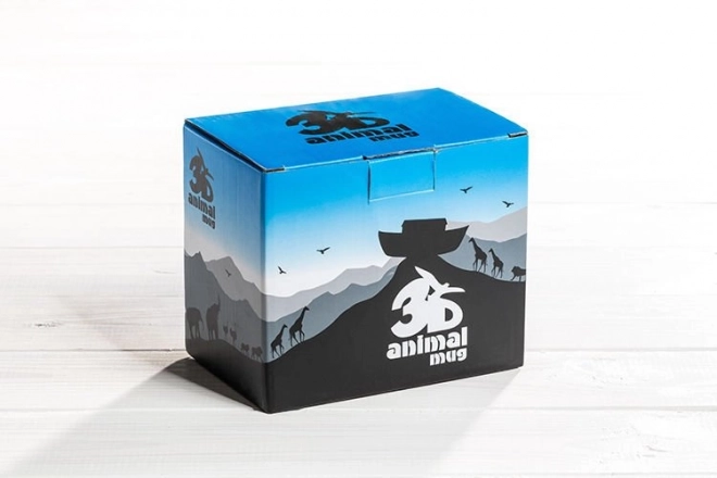 Ceramiczny kubek 3D Pies