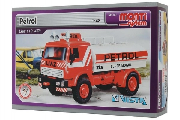 Zestaw Montażowy Monti System MS 09 Petrol Liaz 1:48 w pudełku 22x15x6cm
