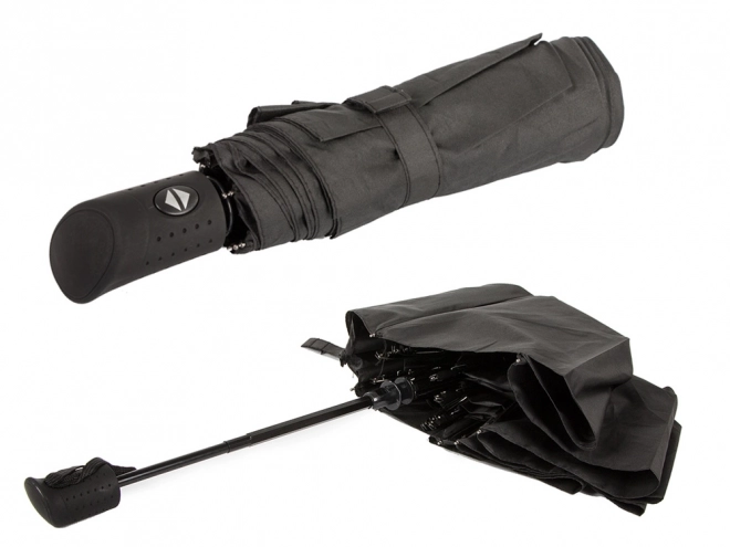 Automatyczny składany parasol czarny unisex