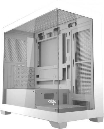 obudowa komputerowa Darkflash C218M biała z 6 wentylatorami ARGB