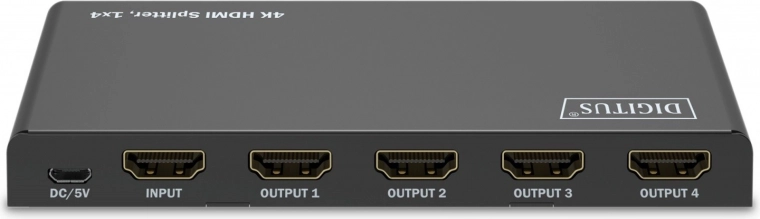 Rozdział sygnału 1×4 w 4K/60 Hz