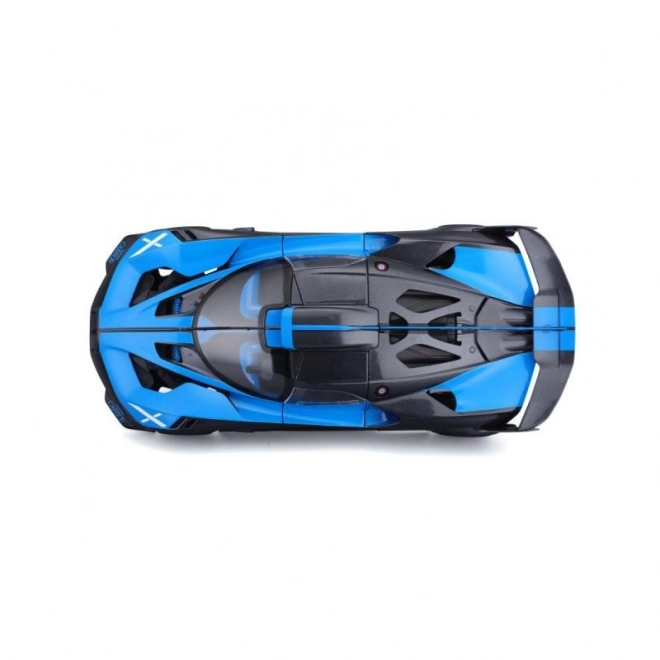 Model Bugatti Bolide niebiesko/czarny 1:18