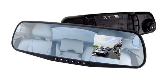 Lusterko wideo rejestrator samochodowy EXTREME MIRROR