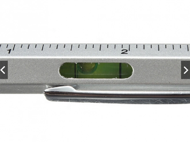 Wielofunkcyjne pióro multitool 6w1 z poziomicą