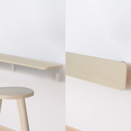 Składana konstrukcja dla maksymalnej oszczędności miejsca