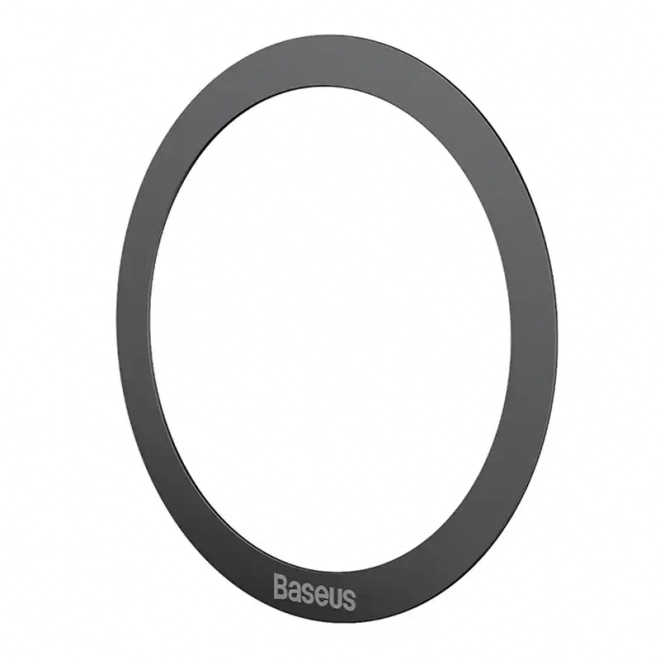 Baseus Halo Magnetyczny pierścień do telefonu, MagSafe (czarny)