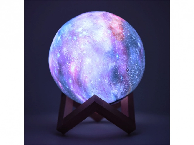 3D księżycowa lampa RGB z pilotem