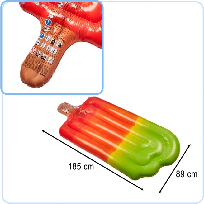 BESTWAY 43161 Materac dmuchany Lód na patyku 185 cm
