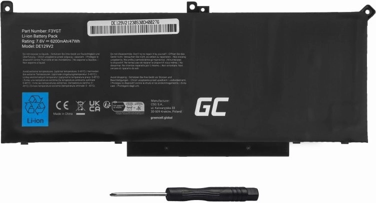 Wysoka pojemność dla dłuższego czasu pracy