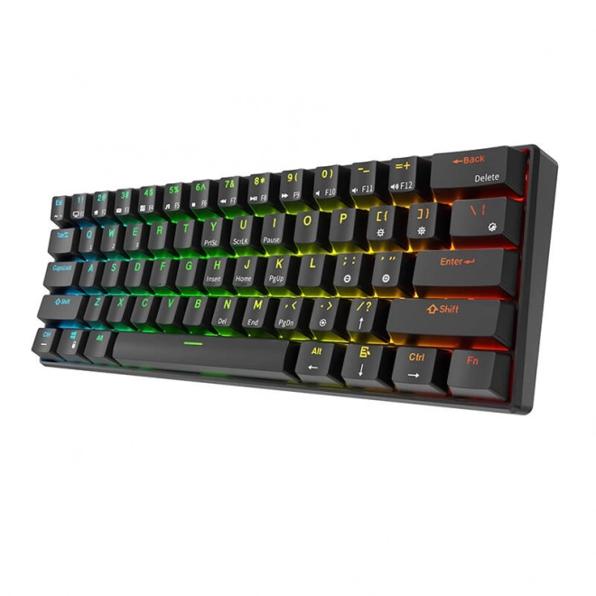 Mechaniczna klawiatura Royal Kludge RK61 RGB z czerwonymi przełącznikami