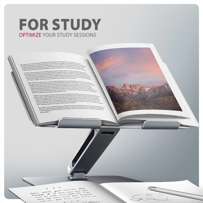 Podstavec do laptopa AXAGON STND-LQ z aluminium, 10-16", regulacja kąta