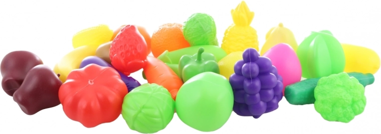 Kolorowe i wytrzymałe owoce i warzywa