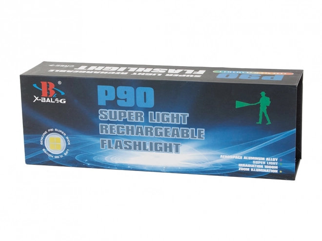 Wojskowa taktyczna latarka z Cree LED XHP90 Zoom Balong