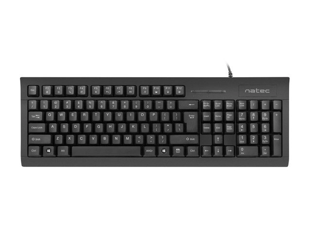 Klawiatura z czytnikiem kart Natec Moray
