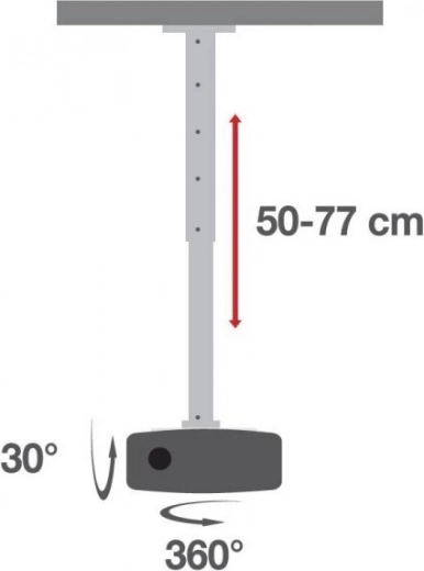 Pełna elastyczność obrotu i nachylenia