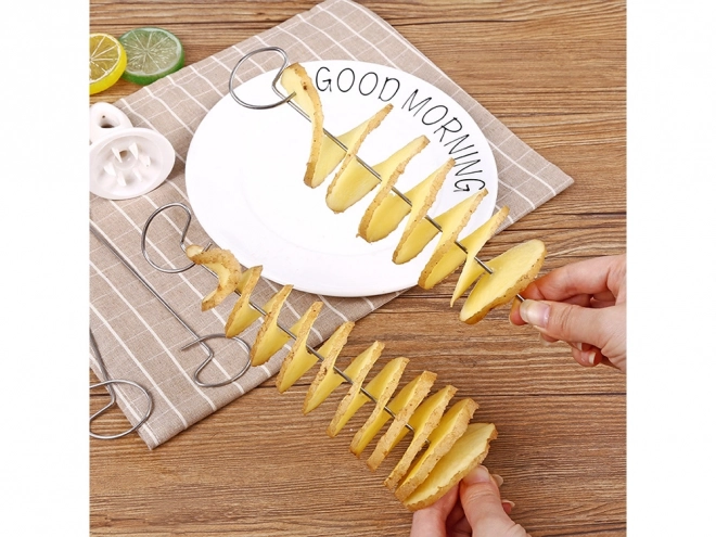 Maszyna do produkcji spiralnych chipsów