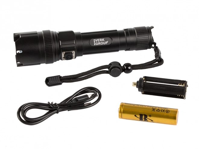 Wojskowa latarka taktyczna z LED Cree XHP99