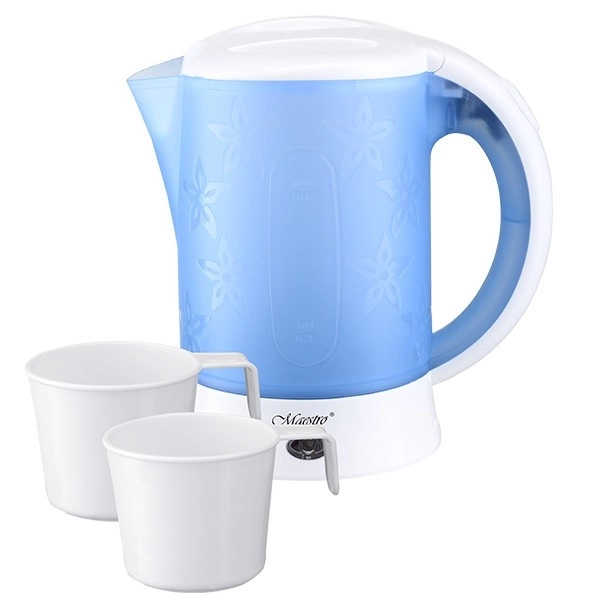 Czajnik podróżny z 2 filiżankami 0,6l 600W