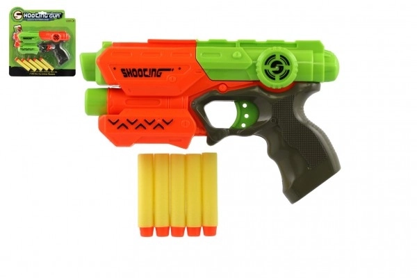 Pistolet na piankowe naboje dla dzieci