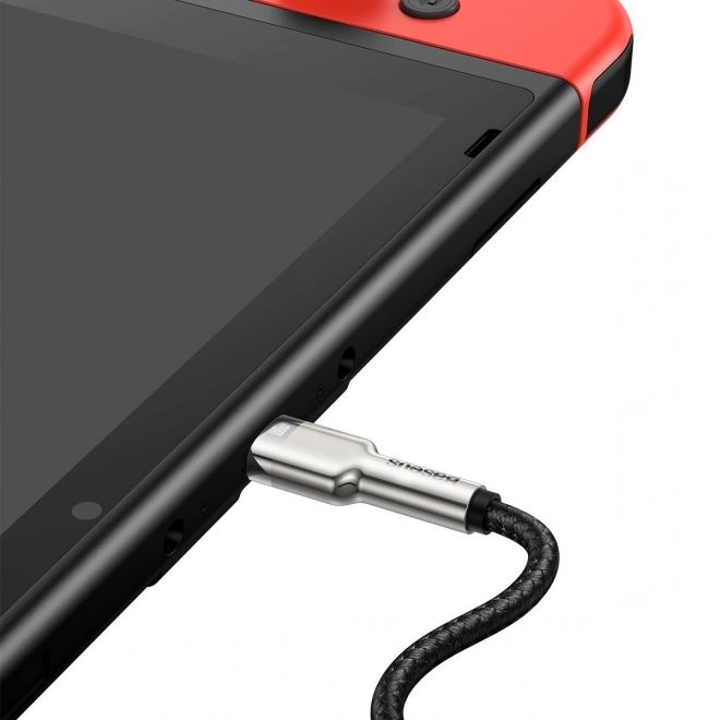 Kabel USB-C do USB-C Baseus Cafule 100W, 2m czarny