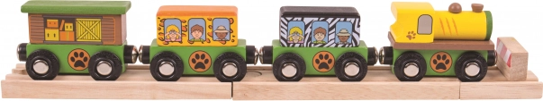 Pociąg Safari BIGJIGS RAIL