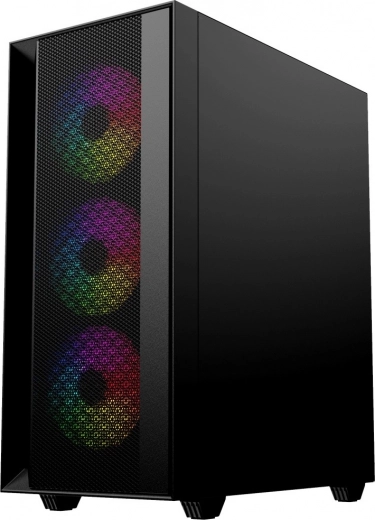 Znakomity airflow z frontem mesh i ARGB