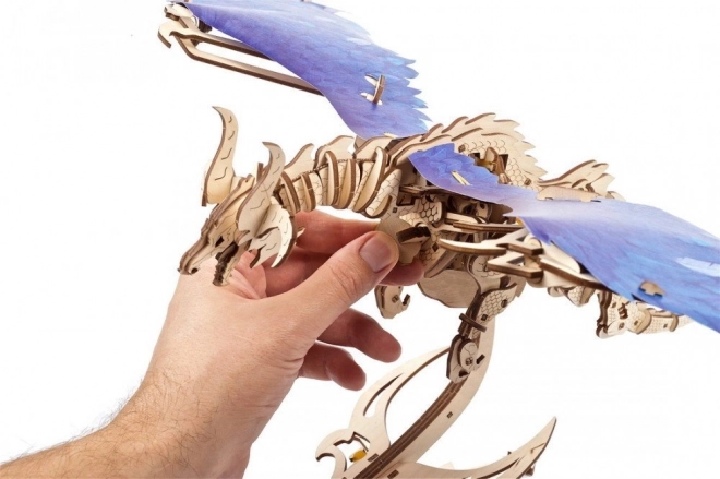 3D puzzle Vichr Smok