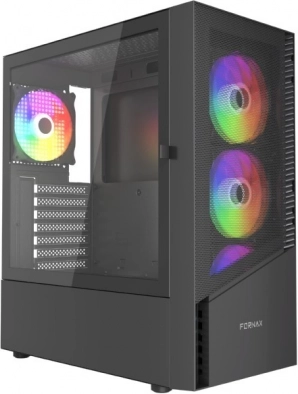 obudowa komputerowa Fornax 4300 Midi Tower ATX czarna