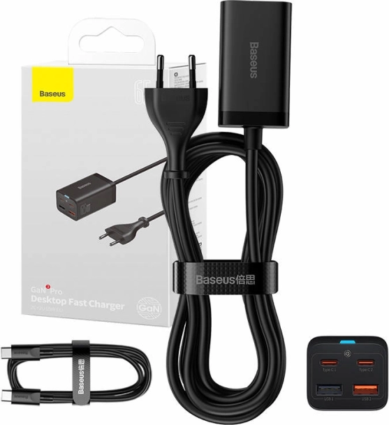 Szybka ładowarka Baseus GaN3 Pro 65W
