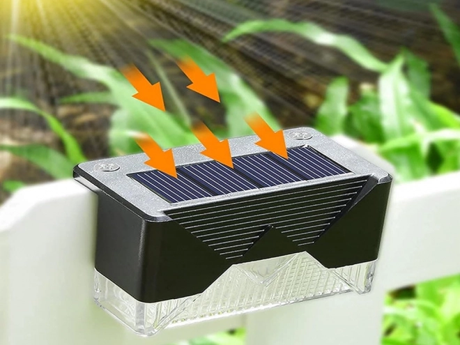 Zewnętrzne światła solarne z czujnikiem