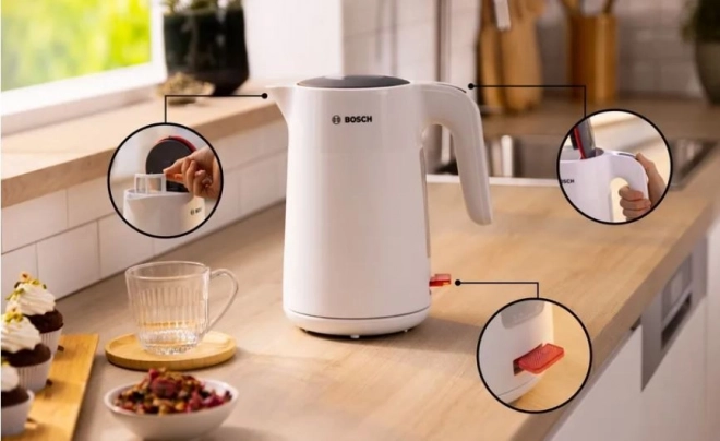 Czajnik elektryczny Bosch MyMoment 1,7l biały