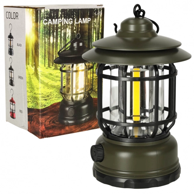 Kompaktowa przenośna lampa kempingowa USB