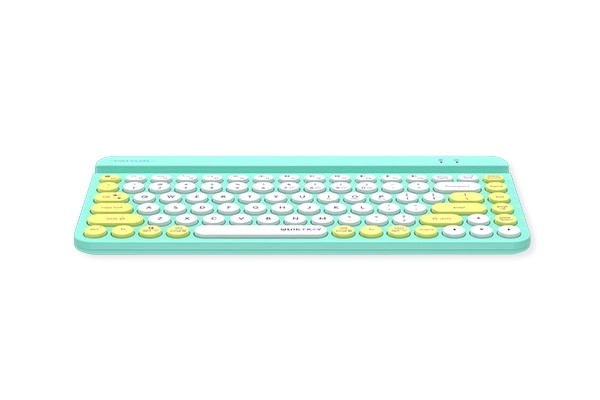 Retro design z okrągłymi klawiszami