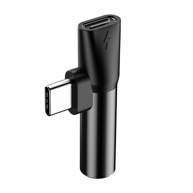 Adapter audio USB-C na mini jack 3,5 mm USB-C (czarny)