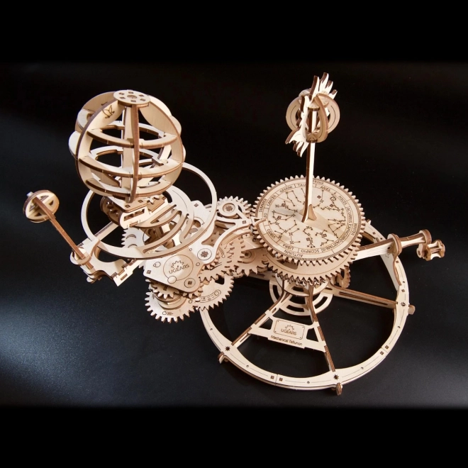 Ugears 3D drewniane mechaniczne puzzle Tellurium