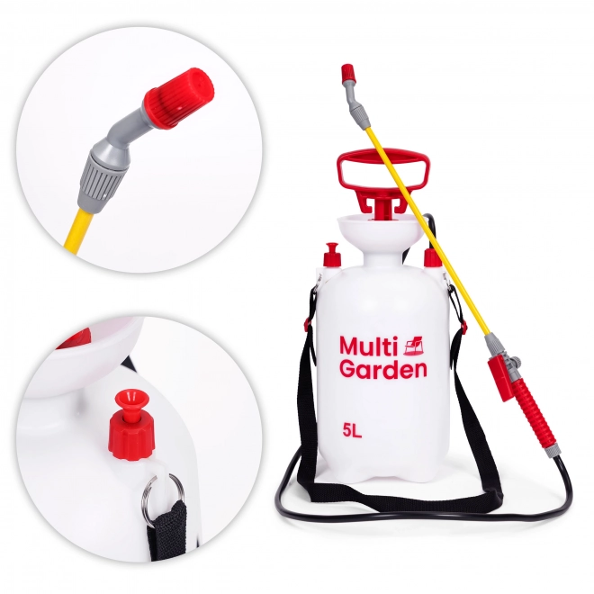 Ręczny opryskiwacz ciśnieniowy ogrodowy MultiGarden 5L