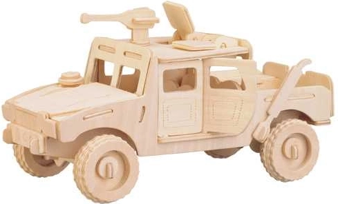 Woodcraft drewniane puzzle 3D pojazd bojowy