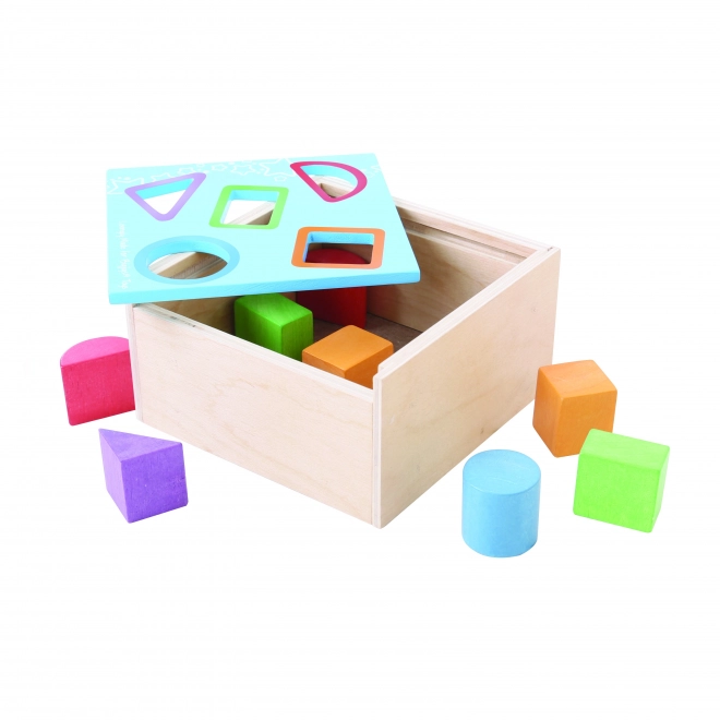 Bigjigs Toys Pudełko do wkładania z kształtami