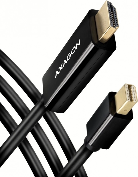 Aktywny kabel Mini DisplayPort na HDMI 1.4, 1,8 m — AXAGON