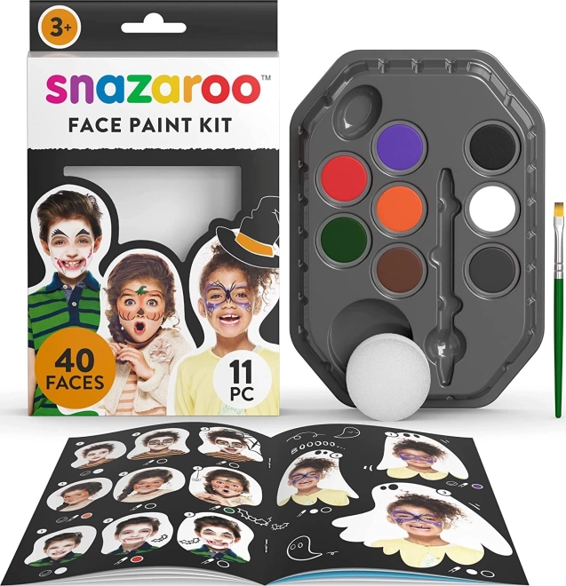 Snazaroo zestaw farb do twarzy na Halloween