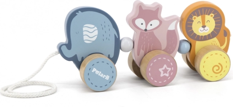 Uroçy pociąg zwierzątek